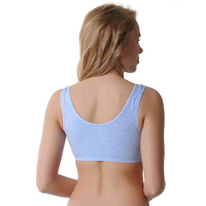 Топ «Трини» для беременных и кормящих, цвет голубой, размер M