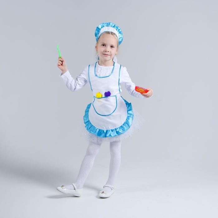 Набор"Официантка с посудой"фартук,чепчик,посуда,р28-30,рост 98-116 3505173
