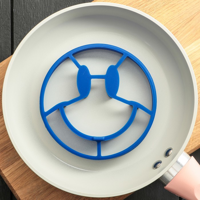 Форма для яичницы и блинов 12,5 см "Смайл"