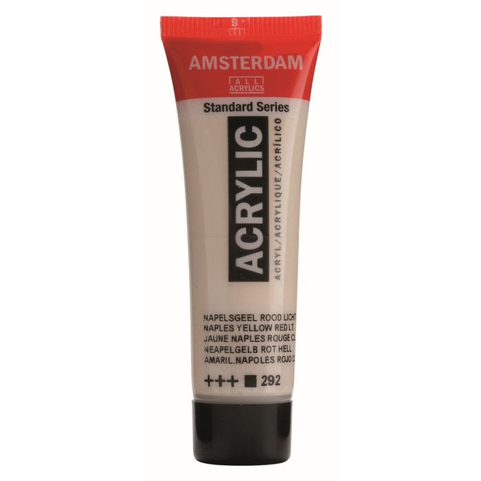 Краска акриловая туба 20мл Royal Talens Amsterdam №292 Желто-красный неаполитанский светлый   329849