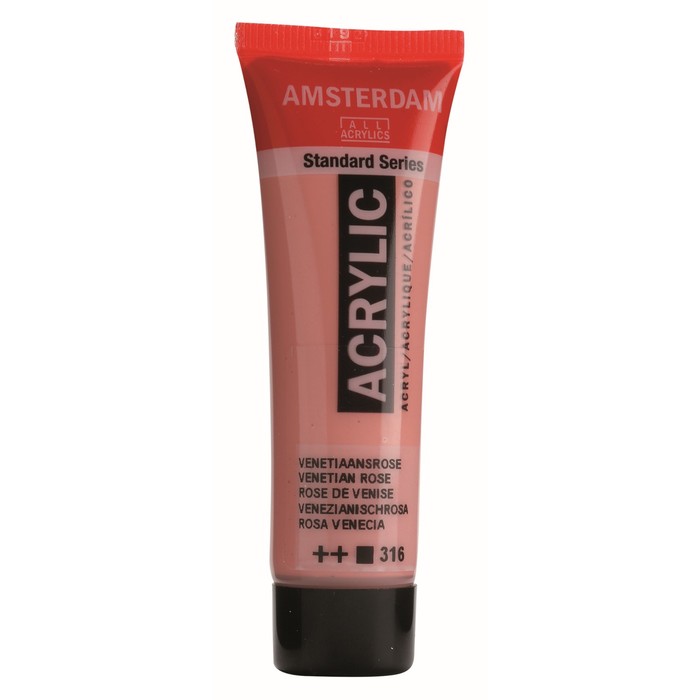 Краска акриловая туба 20мл Royal Talens Amsterdam №316 Розовый венецианский 17043160