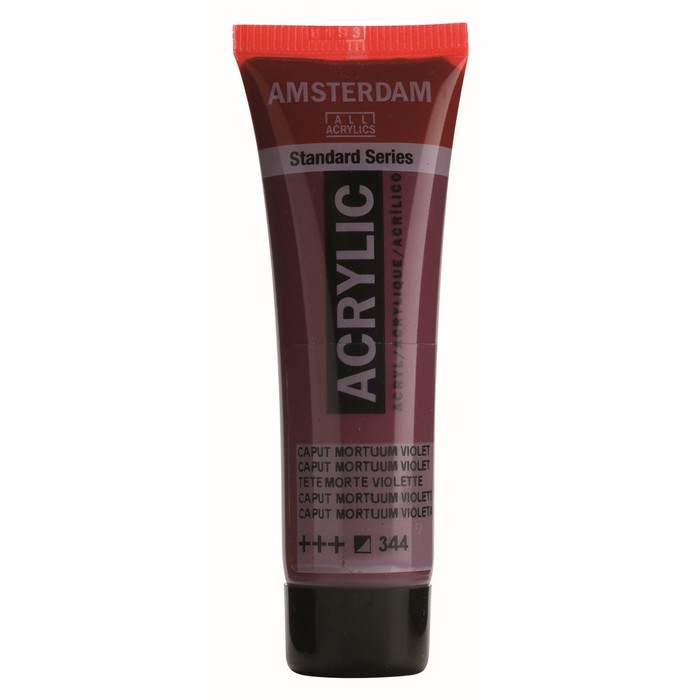 Краска акриловая туба 20мл Royal Talens Amsterdam №344 Капут-мортуум фиолетовый 17043440