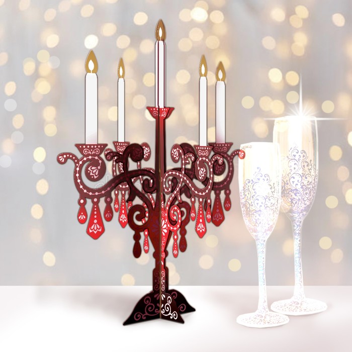 Подсвечник "Бордо"