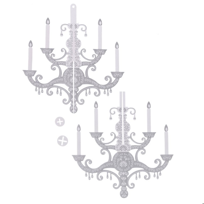 Люстра "Серебро"