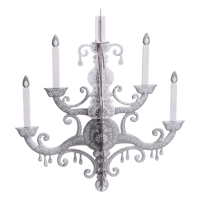 Люстра "Серебро"