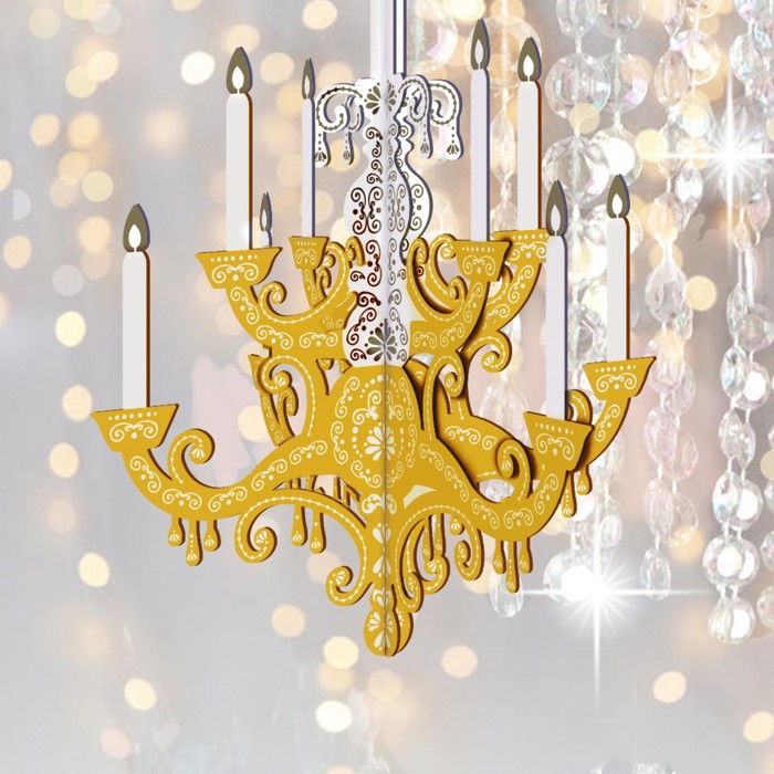 Люстра "Золотая"