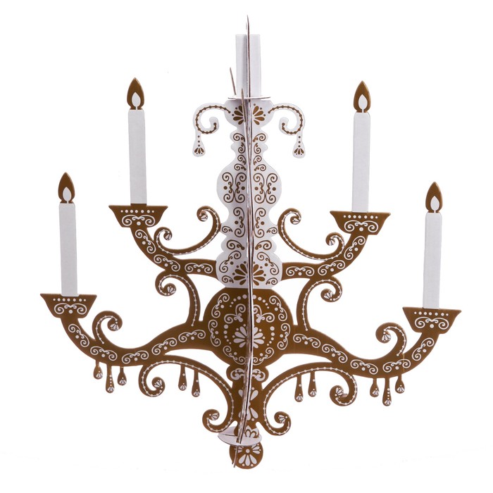 Люстра "Золотая"