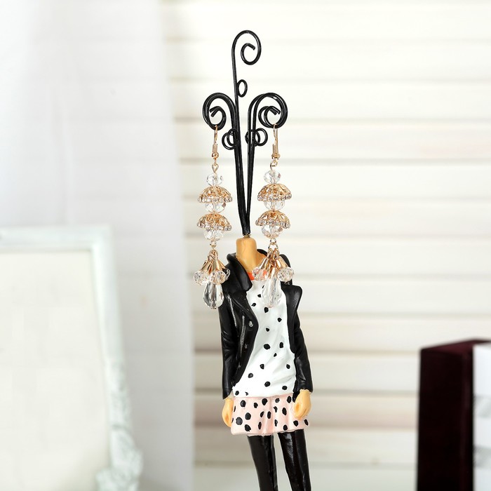 Подставка под украшения "Модница" h31