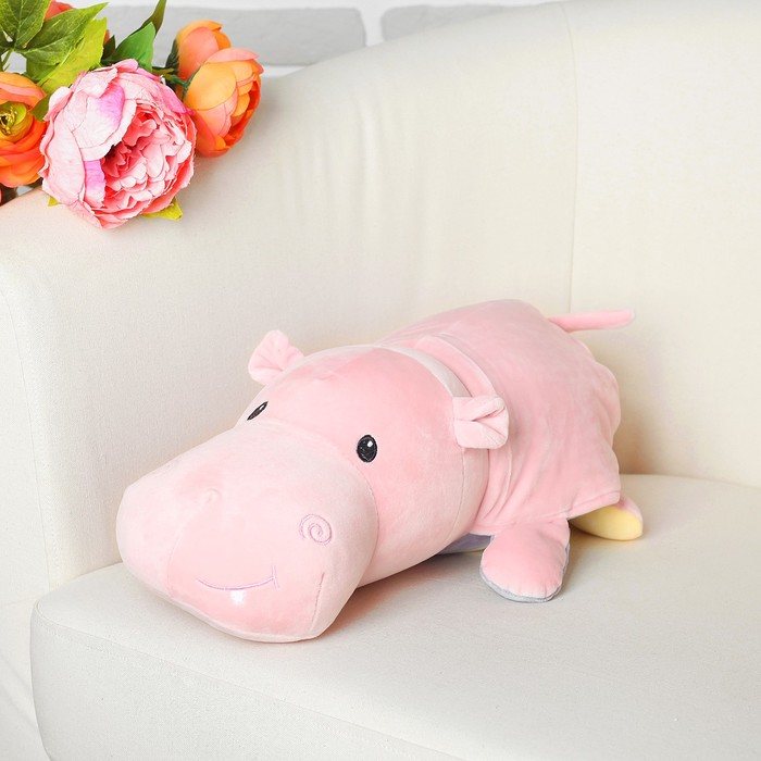 Мягкая игрушка-трансформер "Бегемот-пингвин"