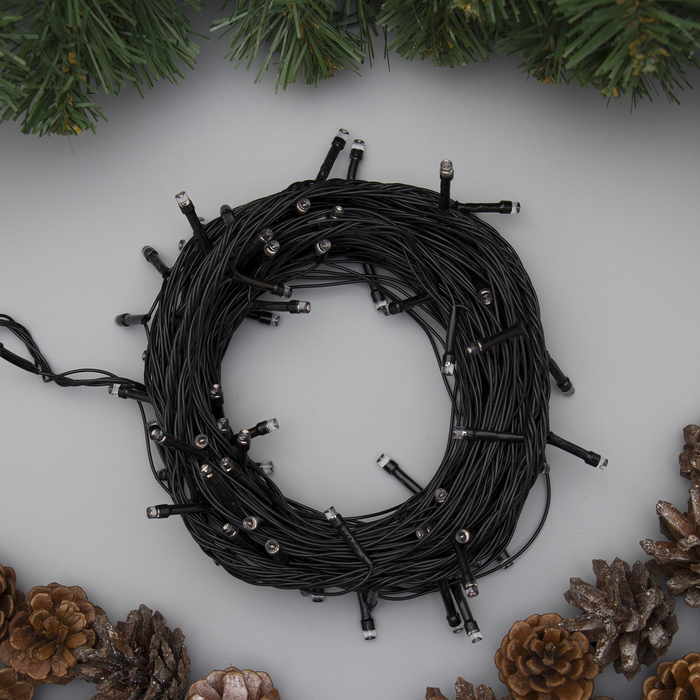 НИТЬ, 10 м, Н.Т. LED-100-220V, 8 режимов, ФИОЛЕТ