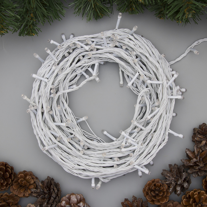 НИТЬ, 20 м, Н.Б. LED-200-220V, 8 режимов, СИНИЙ