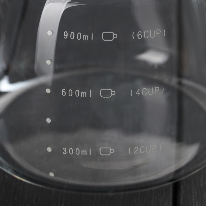 Чайник заварочный 1 л "Чайные истории", с мерной шкалой