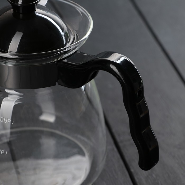 Чайник заварочный 1 л "Чайные истории", с мерной шкалой