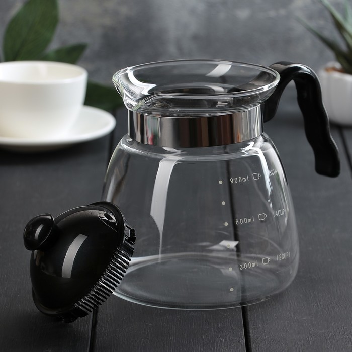 Чайник заварочный 1 л "Чайные истории", с мерной шкалой