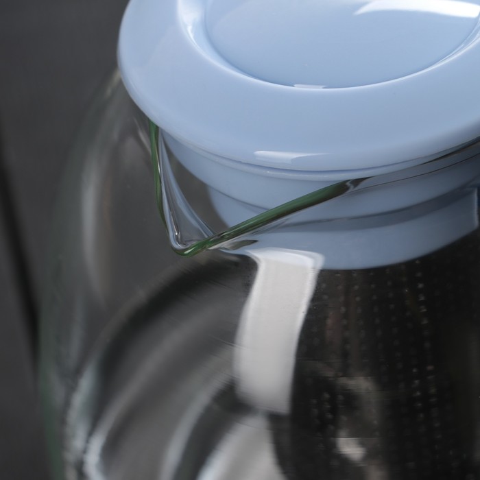 Чайник заварочный 1,2 л "Мегги", цвет голубой