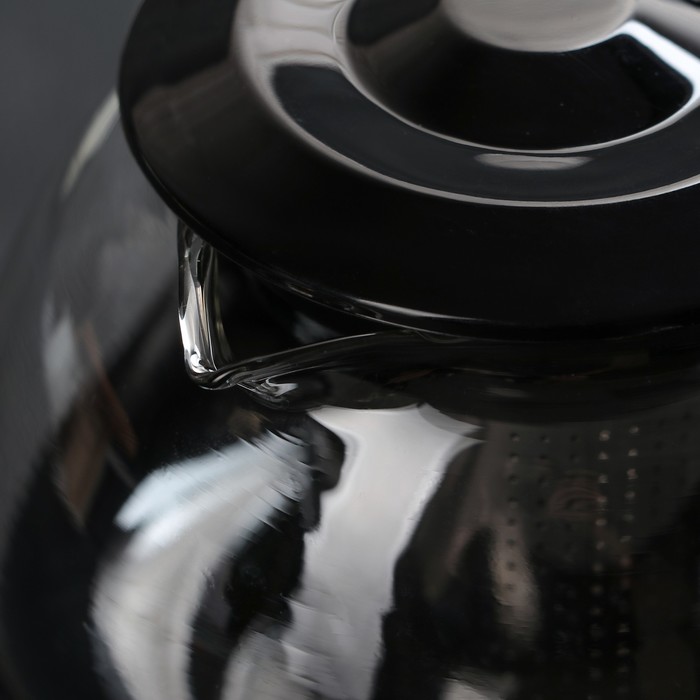 Чайник заварочный 800 мл "Бетти", цвет черный