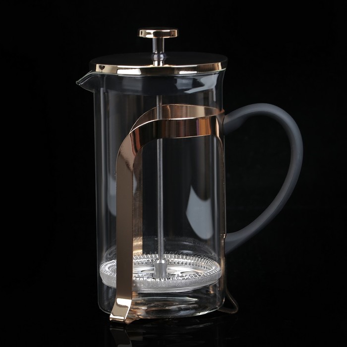 Френч-пресс 1 л "Роскошь", цвет золото