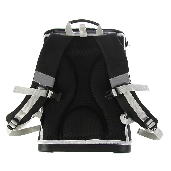 Ранец на замке Belmil Zero-G 36*24*17 для девочки Race синий + подарок 405-43/06