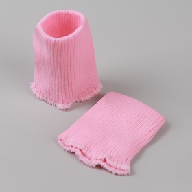 Манжеты для детской одежды, 6,5 × 8 см, цвет розовый Ош