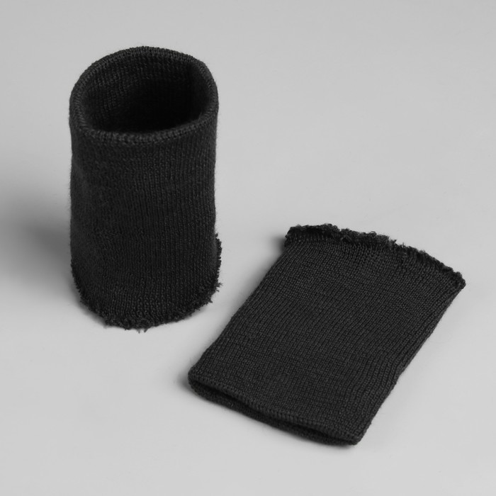 Манжеты шерстяные, 7,5см*10см, цвет асфальта