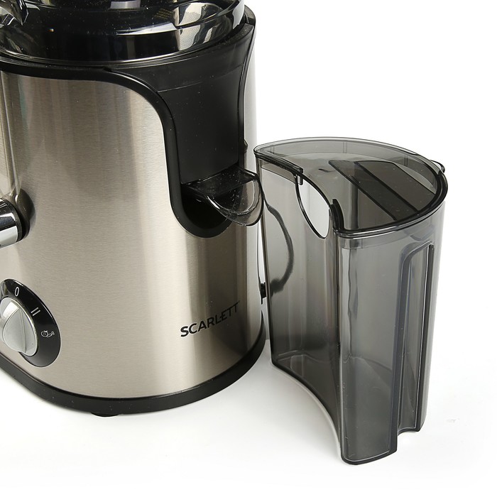 Соковыжималка Scarlett SC - JE50S38, 1000 Вт, резервуар 0,75 л, серебристый