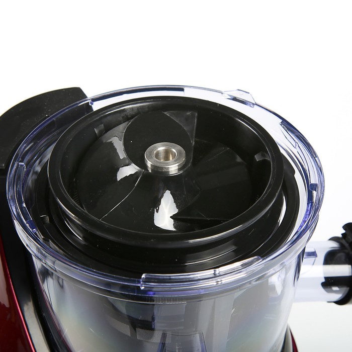 Соковыжималка шнековая Scarlett SC - JE50S33, 220 Вт, емкость 1л, красный