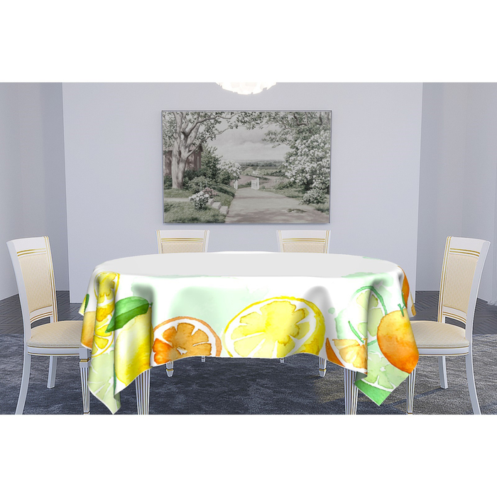 Скатерть "Лимонная" 145х180 см