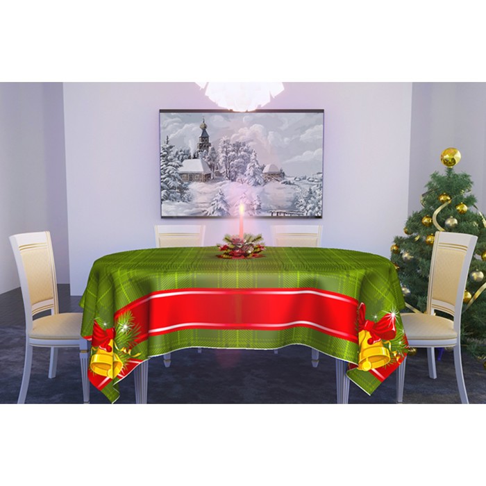 Скатерть "Колокольчики" 145х220 см