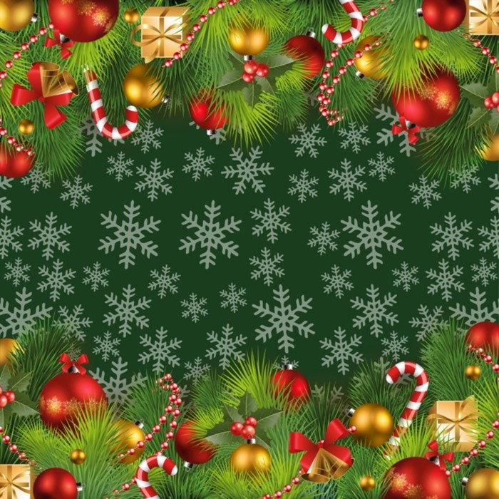 Скатерть "Новогодняя" 145х220 см