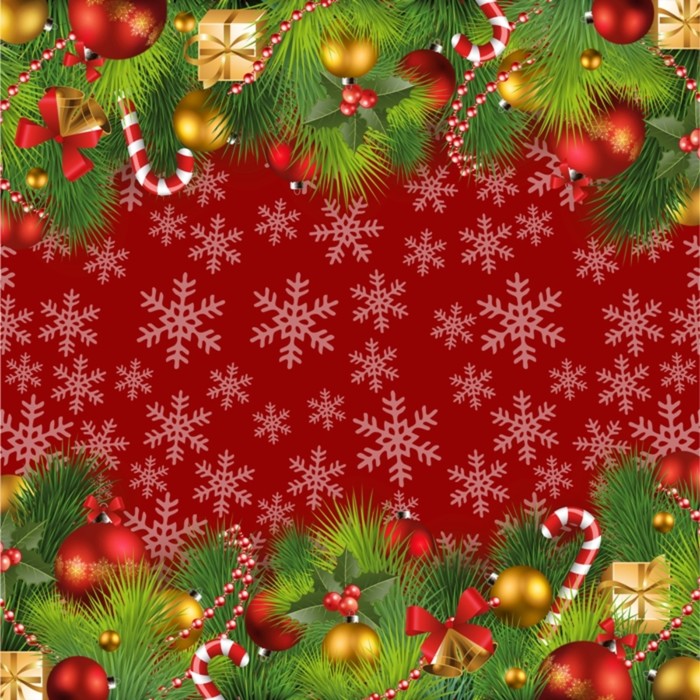 Скатерть "Новогодняя" 145х220 см