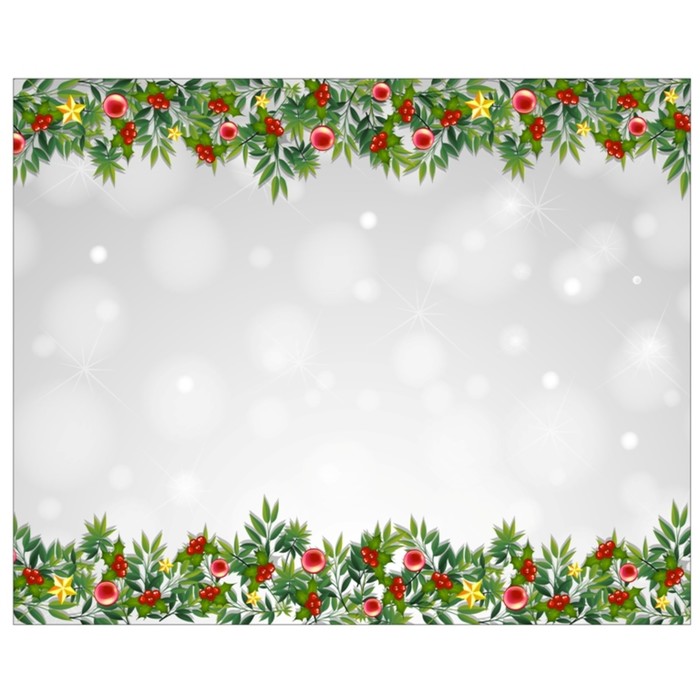 Скатерть "Снег Кружит" 145х180 см