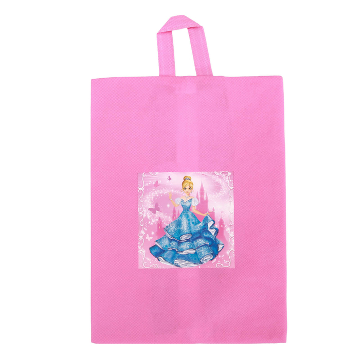 Набор "Маленькой принцессе": сумка для обуви и чехол для одежды