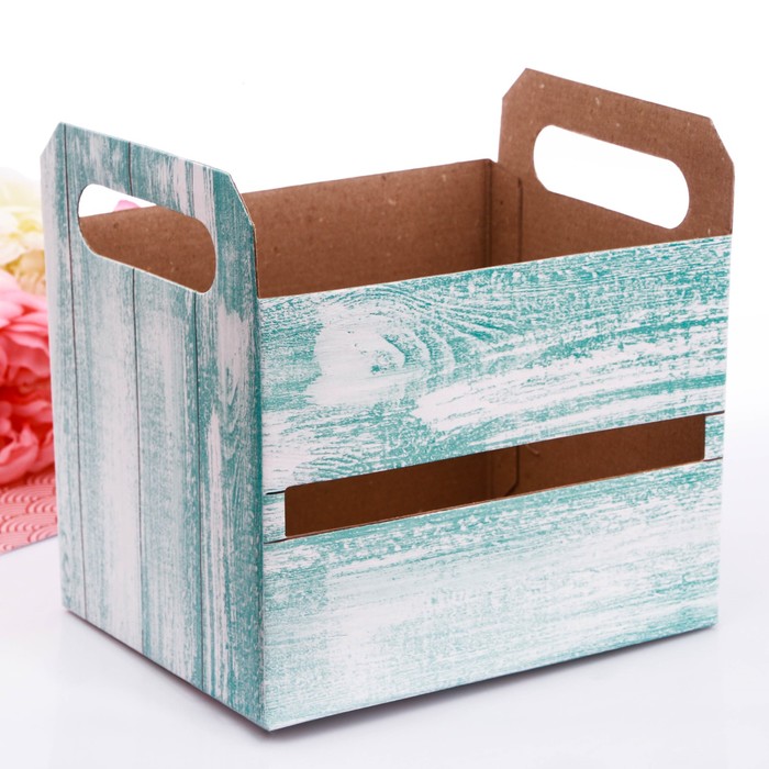 Коробка‒ящик «Вдохновение», 19,3 х 14,5 х 15 см