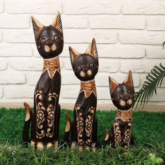 Сувенирный набор "Мираж" дерево 30,40,50 см новый