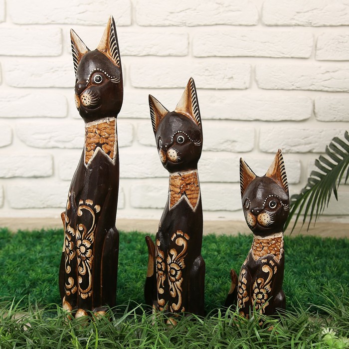 Сувенирный набор "Мираж" дерево 30,40,50 см новый