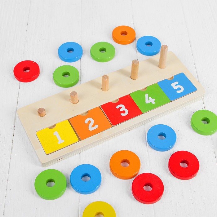 Развивающая игра "Учимся считать"