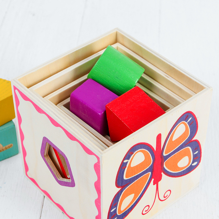 Сортер-матрешка "Волшебный куб"