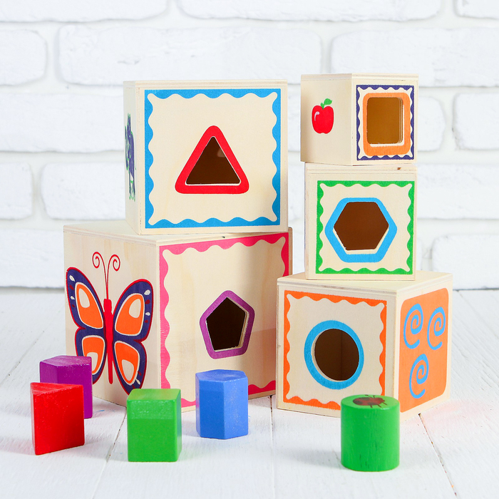 Сортер-матрешка "Волшебный куб"