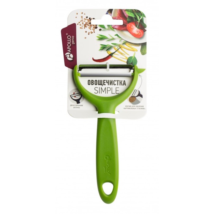 Овощечистка genio "Simple", МИКС