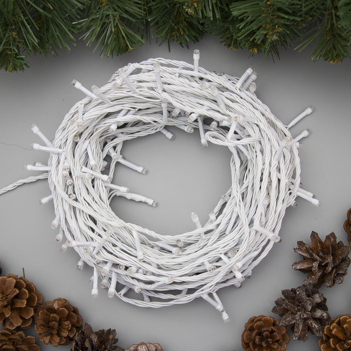 НИТЬ, 20 м, Н.Б. LED-200-220V, 8 режимов, ЗЕЛЕНЫЙ