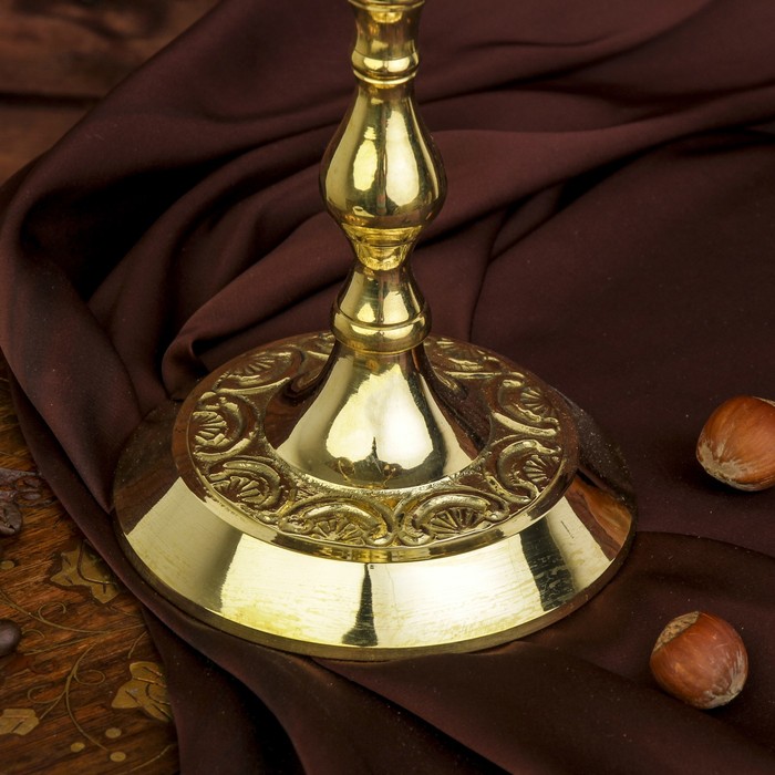 Подсвечник "Классик" на 5 свечей латунь 30х20х20 см