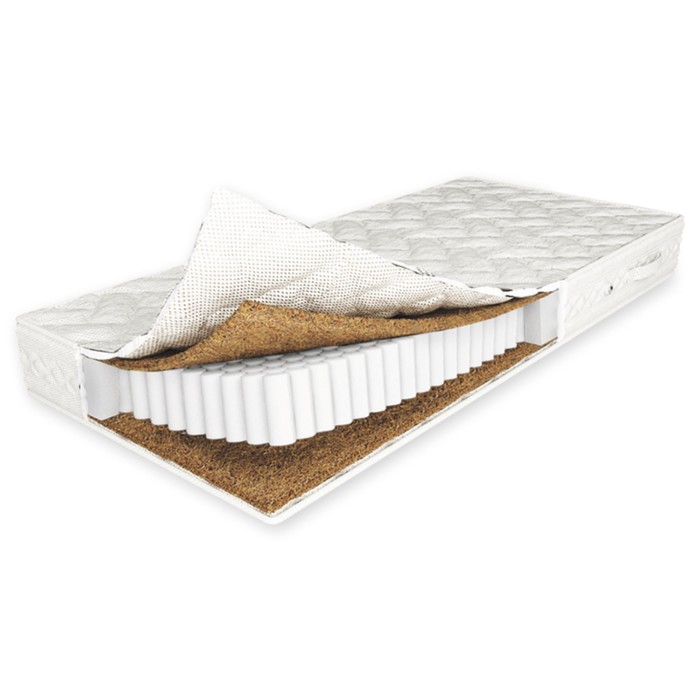 Матрас "Кокос ТФК", размер 160х200, высота 18 см, жаккард