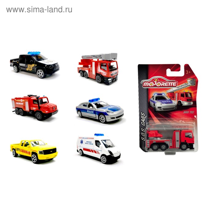 Игрушка «Автомобиль SOS», МИКС