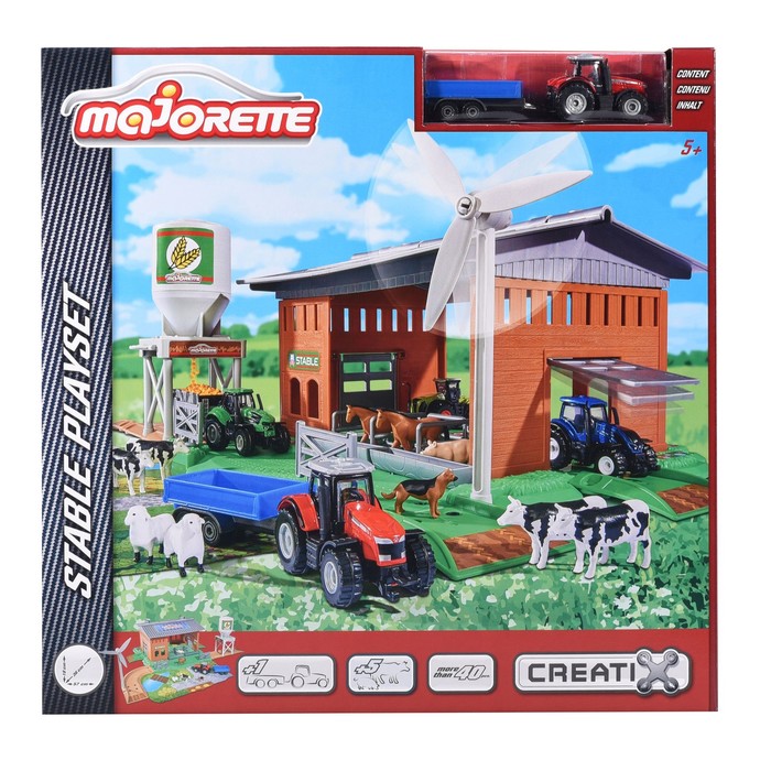 Игоровой набор Creatix "Ферма", с трактором