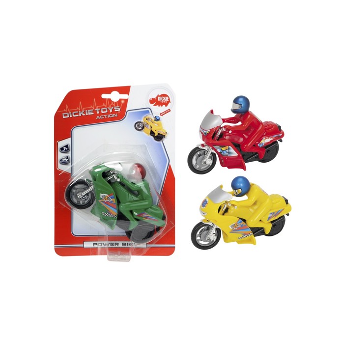 Игрушка "Мотоцикл фрикционный", 14 см, МИКС