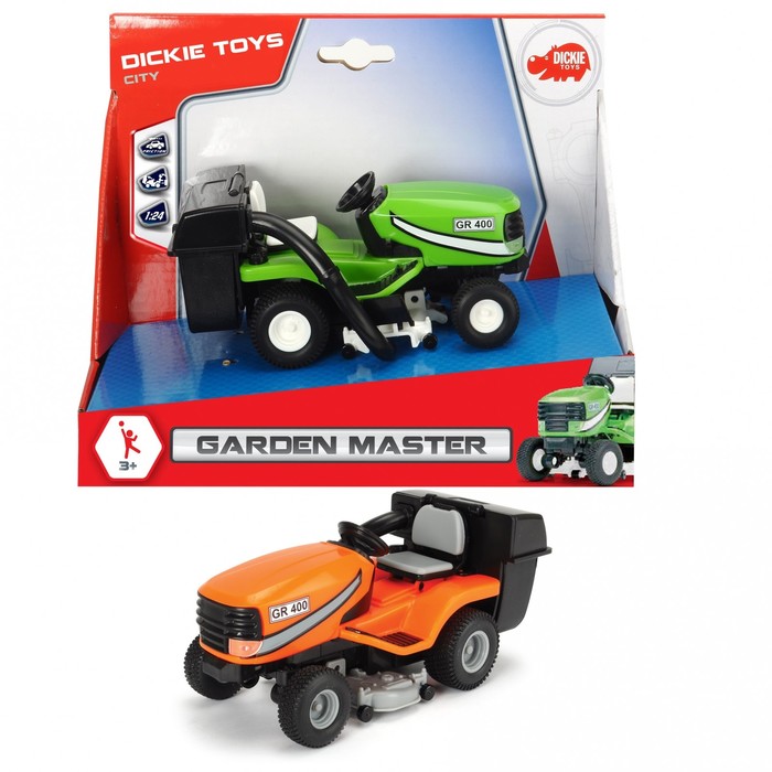 Игрушка "Трактор садовый", 1:24, 13 см, МИКС