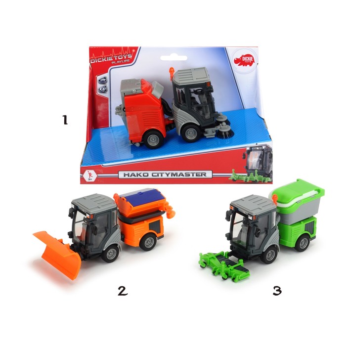 Игрушка "Уборочная техника", 1:24, 12 см, МИКС