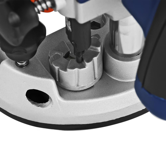 Фрезер MAX-PRO 85230, 2100 Вт, 8000-23500 об/мин, цанга 6/8/12 мм, 60 мм, алюм. корпус