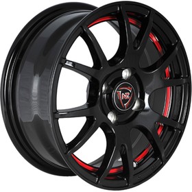 

Диск литой NZ F-11 6x14 4x100 ET40 D73.1 BKRSI