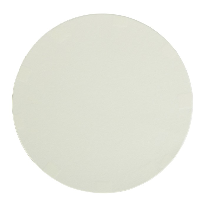 Набор круглых коробок 3в1 "Сливочный холст", 30 х 30 х 15 - 20 х 20 х 10 см